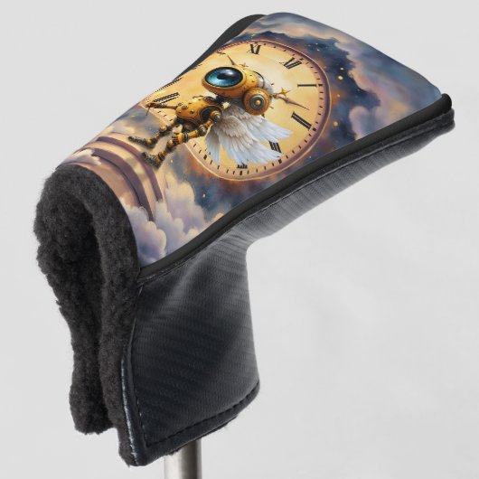 Robby der geflügelte Zeitwächter – Wings of Time S Golf Headcover (3/4 Vorderseite)