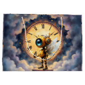 Robby der geflügelte Zeitwächter – Wings of Time S Große Geschenktüte (Rückseite)