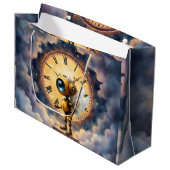 Robby der geflügelte Zeitwächter – Wings of Time S Große Geschenktüte (Vorderseite Schrägansicht)