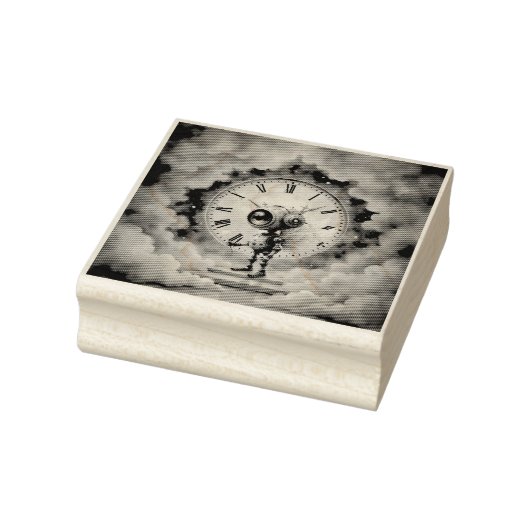 Robby der geflügelte Zeitwächter – Wings of Time S Gummistempel (Stempel)