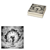 Robby der geflügelte Zeitwächter – Wings of Time S Gummistempel (Stempel)
