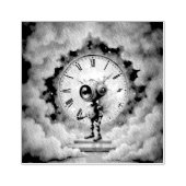 Robby der geflügelte Zeitwächter – Wings of Time S Gummistempel (Prägung)