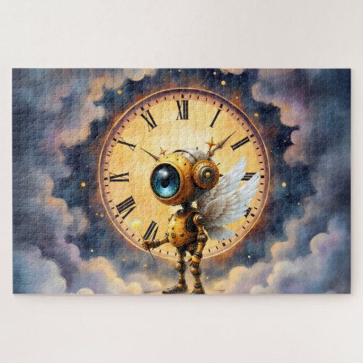 Robby der geflügelte Zeitwächter – Wings of Time S Puzzle (Horizontal)