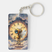 Robby der geflügelte Zeitwächter – Wings of Time S Schlüsselanhänger (Rückseite)