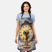 Robby der geflügelte Zeitwächter – Wings of Time S Schürze (Getragen)