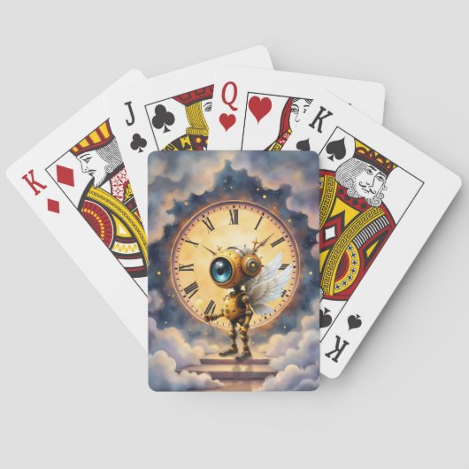 Robby der geflügelte Zeitwächter – Wings of Time S Spielkarten (Rückseite)
