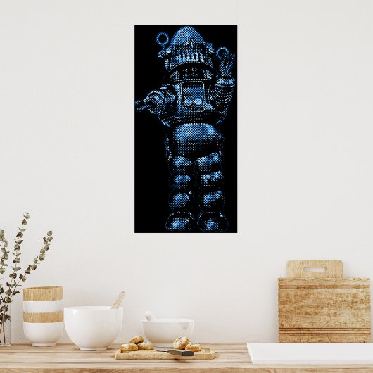 Robby The Robot Poster (Küche)