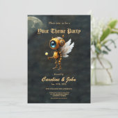 Robby the Winged Timekeeper – Wings of Time Series Einladung (Stehend Vorderseite)