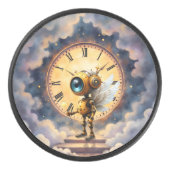 Robby the Winged Timekeeper – Wings of Time Series Eishockey Puck (Vorderseite)