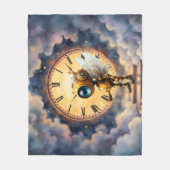 Robby the Winged Timekeeper – Wings of Time Series Fleecedecke (Vorderseite)