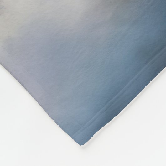 Robby the Winged Timekeeper – Wings of Time Series Fleecedecke (Ecke)