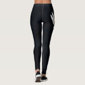 Robby the Winged Timekeeper – Wings of Time Series Leggings (Rückseite)