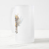 Robby the Winged Timekeeper – Wings of Time Series Mattglas Bierglas (Vorderseite Links)