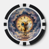 Robby the Winged Timekeeper – Wings of Time Series Pokerchips (Vorderseite)
