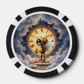 Robby the Winged Timekeeper – Wings of Time Series Pokerchips (Rückseite)
