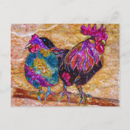 Robby und Esmerelda Postkarte