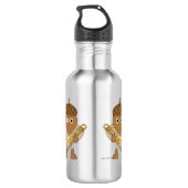 Röbchenmantel Edelstahlflasche (Rückseite)