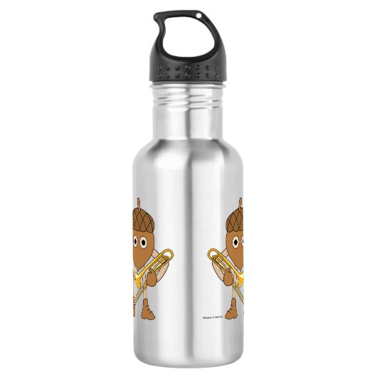 Röbchenmantel Edelstahlflasche (Rückseite)