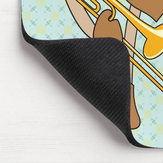 Röbchenmantel Mousepad (Ecke)