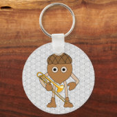 Röbchenmantel Schlüsselanhänger (Vorderseite)