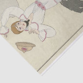 Robe de Drap Blank 1912 von George Barbier Seidenpapier (Ausschnitt)