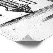 Robert Boyles Entwicklung der Wasserpumpe Poster (Ecke)