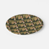 Robert-Brand, die Nacht des Brandes feiernd Pappteller (Schrägansicht)