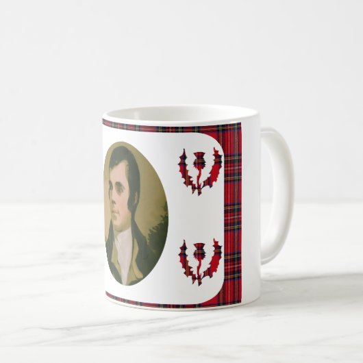 Robert brennt Tribut-Tasse Kaffeetasse (VorderseiteRechts)