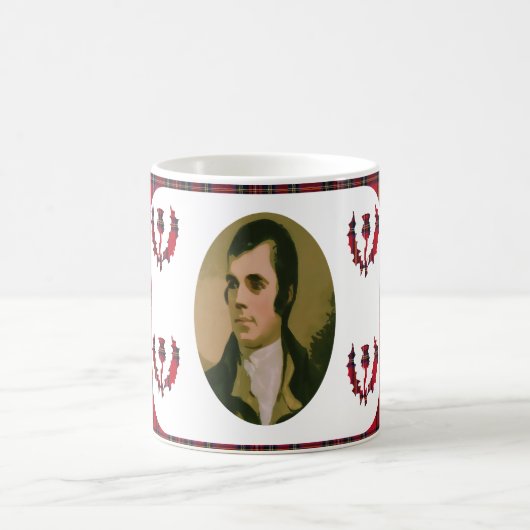 Robert brennt Tribut-Tasse Kaffeetasse (Mittel)