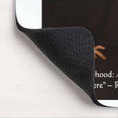 Robert Browning Berühmtes Zitat zur Mutterschaft Mousepad (Ecke)