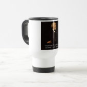 Robert Browning Berühmtes Zitat zur Mutterschaft Reisebecher (Vorderseite Links)