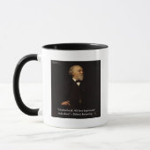 Robert Browning Berühmtes Zitat zur Mutterschaft Tasse (Links)