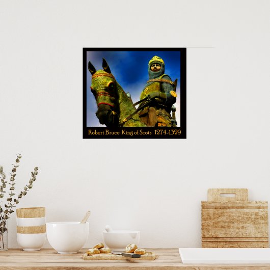 Robert bruce König von Schotten Poster (Küche)