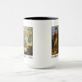 Robert Burns 1759 - 1796 Tasse (Zentrum)
