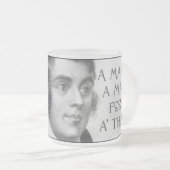 Robert Burns A Man's a Man Tasse (VorderseiteRechts)