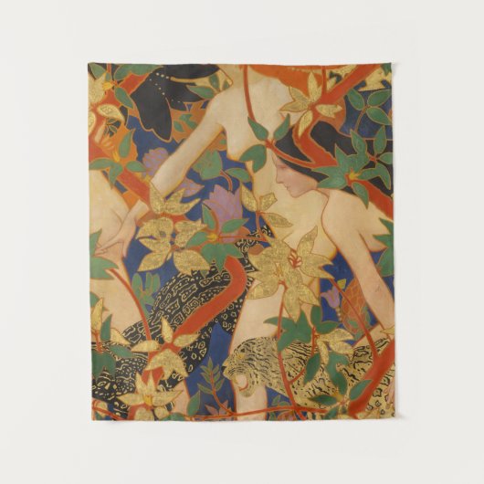 Robert Burns - Die Jagd (Diana und ihre Nymphen) Wandteppich (Vorderseite)