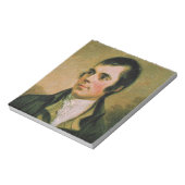 Robert Burns feiert Burns Nacht Notizblock (Rotiert)