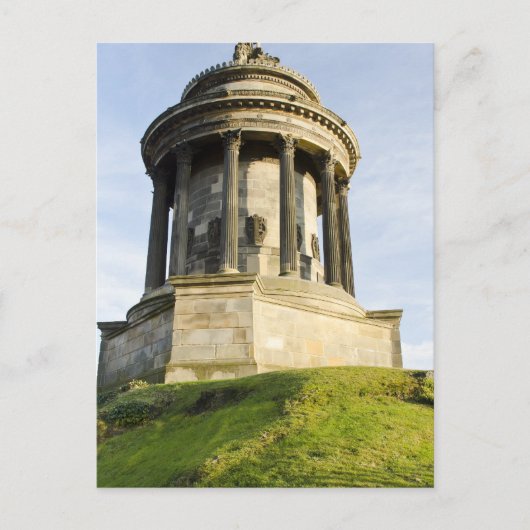 Robert Burns Memorial in Edinburgh, Schottland Postkarte (Vorderseite)