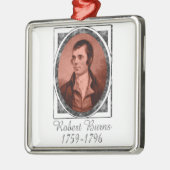 Robert Burns Ornament Aus Metall (Links)