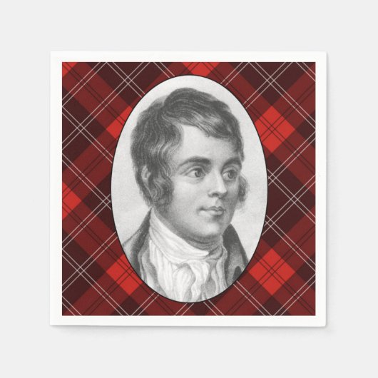 Robert Burns Paper Napkins Serviette (Vorderseite)