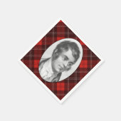Robert Burns Paper Napkins Serviette (Ecke)
