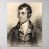 Robert Burns Portrait Poster (Vorne)