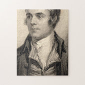 Robert-Burns-Portrait Puzzle (Vertikal)
