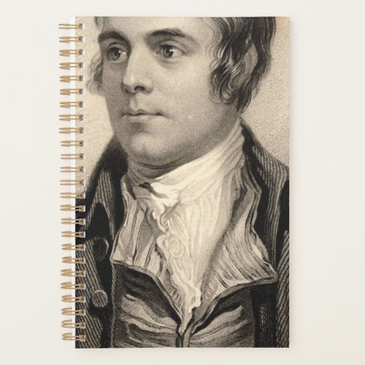 Robert-Burns-Porträt Planer (Vorderseite)