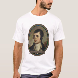 Robert Burns, Porträt von Schottlands nationalem T-Shirt