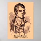 Robert Burns Poster (Vorne)