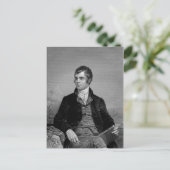Robert Burns Postkarte (Stehend Vorderseite)