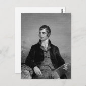 Robert Burns Postkarte (Vorne/Hinten)