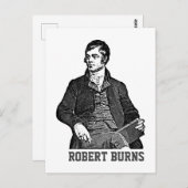Robert Burns Postkarte (Vorne/Hinten)