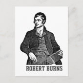 Robert Burns Postkarte (Vorderseite)